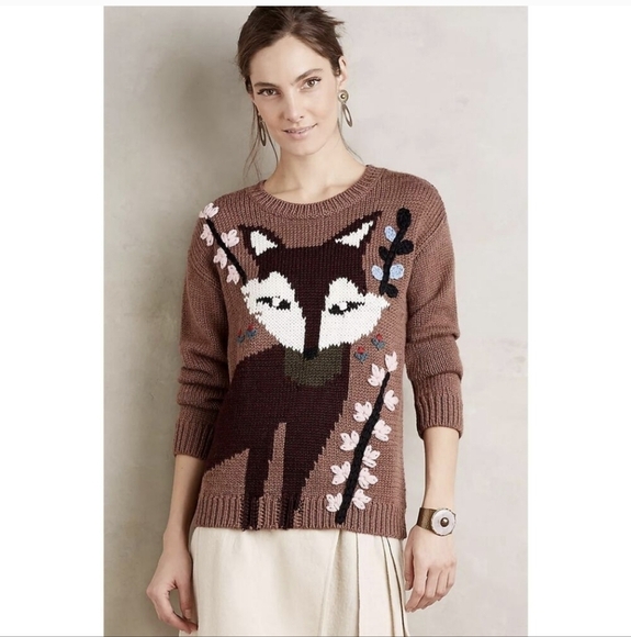 Anthropologie Paul & Joe Sister Fox Sweater